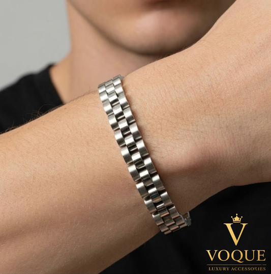 VOQUE Luxe Premium Bakla Tasarım Paslanmaz Çelik Bileklik