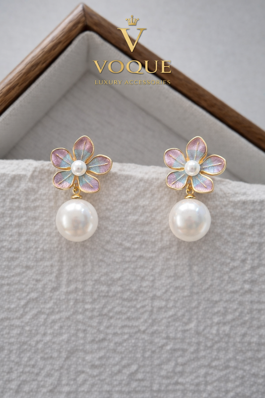 VOQUE Pastel Pearl Bloom Küpe