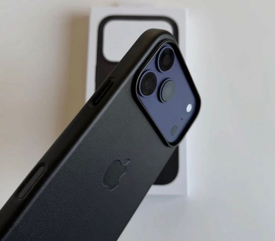 İphone MagSafe Özellikli Deri Kılıf - Turuncu