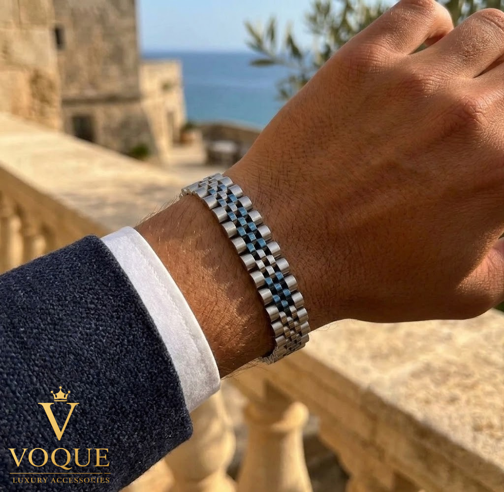 VOQUE Luxe Premium Bakla Tasarım Paslanmaz Çelik Bileklik