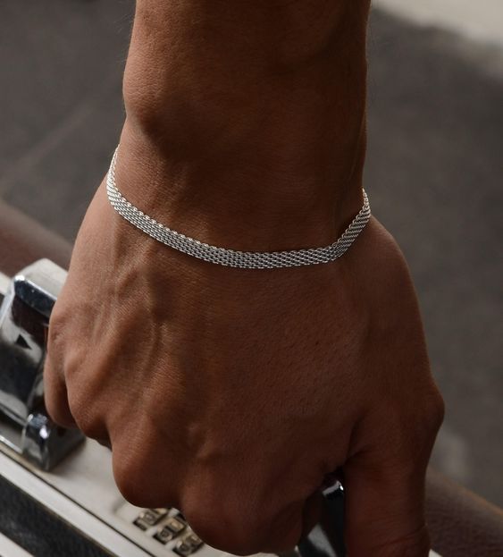 VOQUE Silver Rope Bileklik
