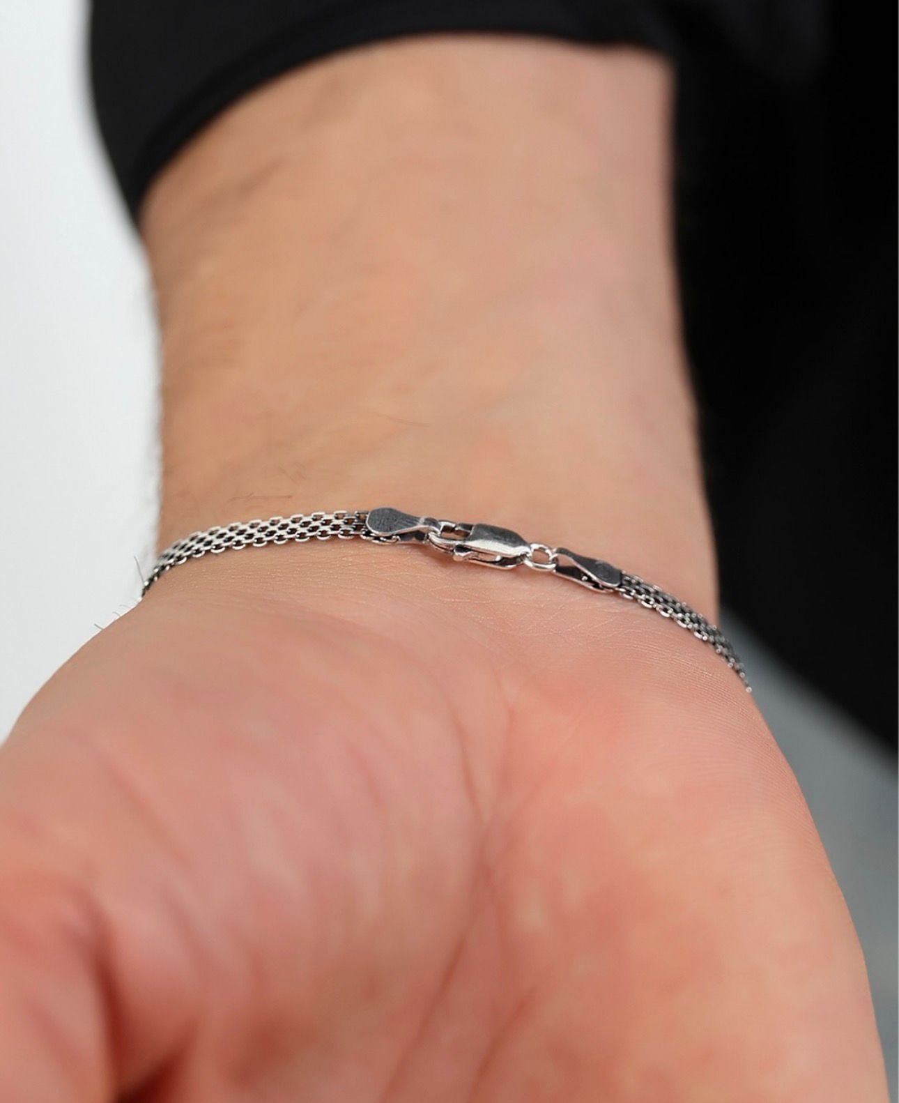 VOQUE Silver Rope Bileklik