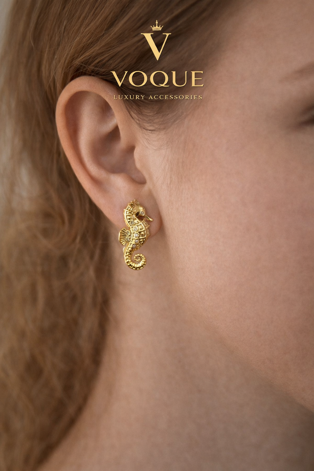 VOQUE Ocean Seahorse Küpe