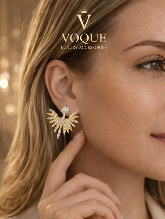 VOQUE Aurelia Zirkon Işıltılı Küpe