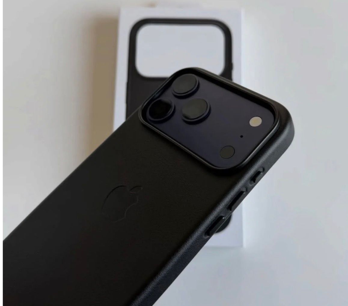 İphone  MagSafe Özellikli Deri Kılıf - Turuncu