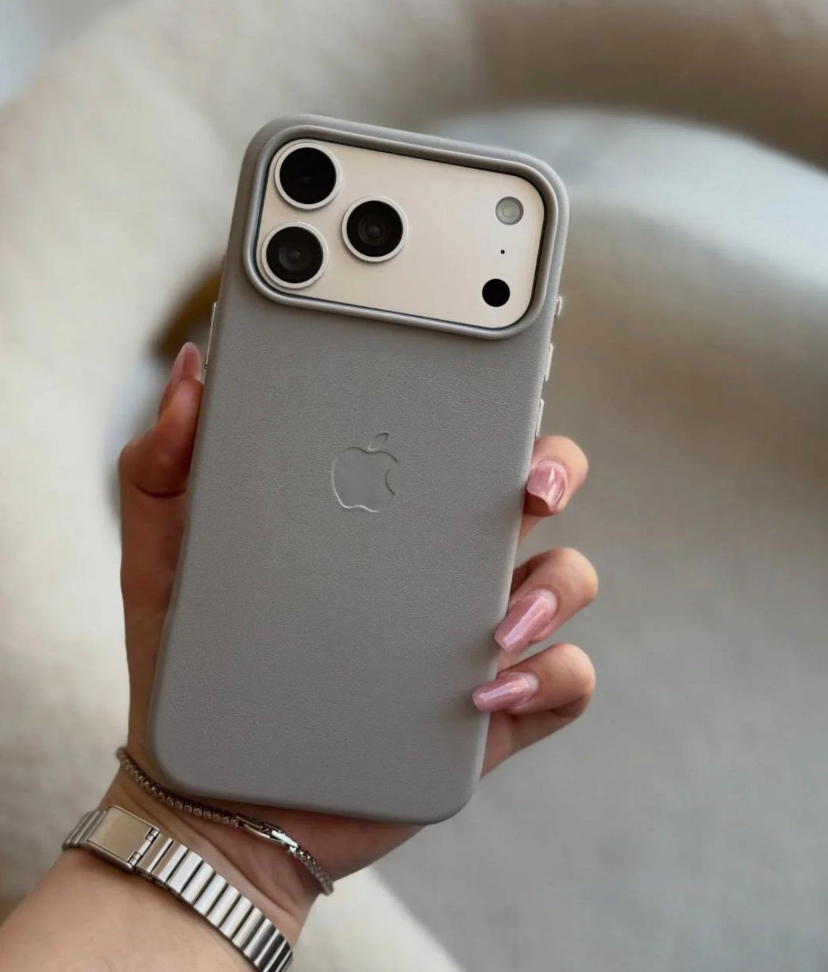 İphone MagSafe Özellikli Deri Kılıf
