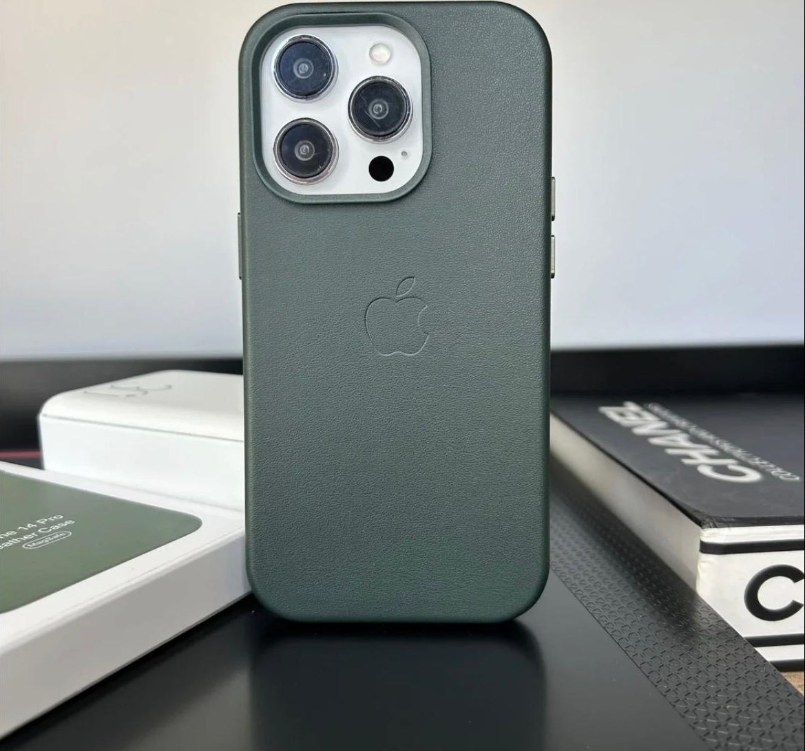 İphone MagSafe Özellikli Deri Kılıf