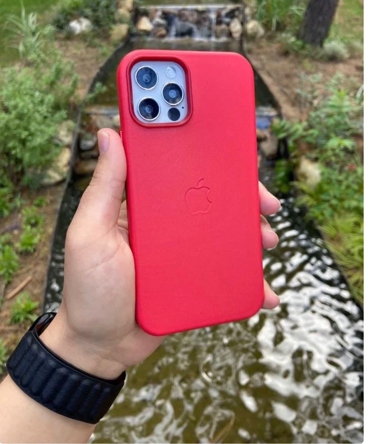 İphone  MagSafe Özellikli Deri Kılıf