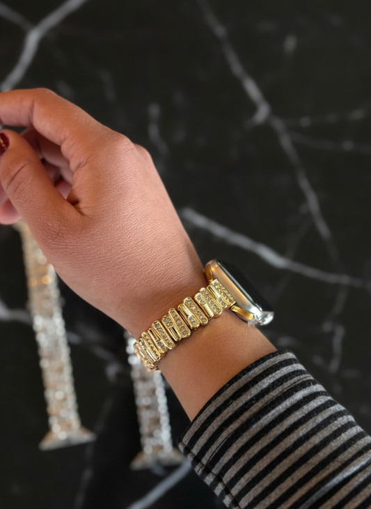 Aura Taşlı Apple Watch Kordonu