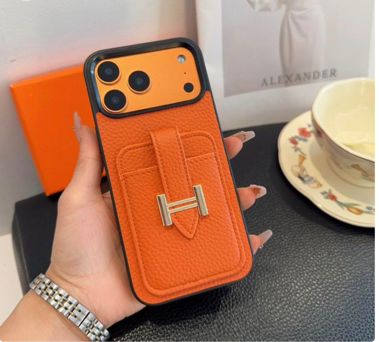 İphone Stil Cüzdanlı iPhone Kılıfı