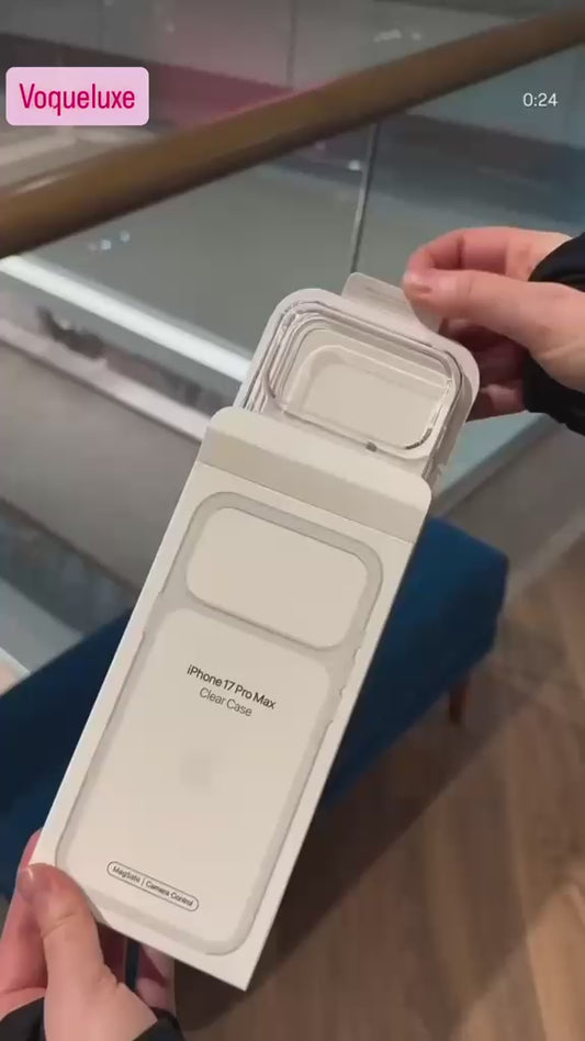iPhone MagSafe Özellikli Animasyonlu Şeffaf  Kılıf