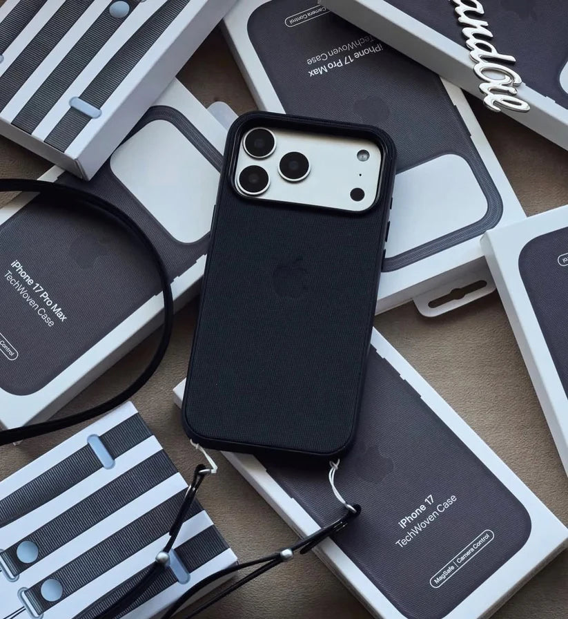 MagSafe Özellikli  Terra  TechWoven Kılıf-Siyah